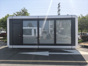 <span class=keywords><strong>Casa</strong></span> Capsula Mobile di Lusso 2026, Cottage Prefabbricato in Acciaio Durevole, Impermeabile, con Soggiorno, Palestra, Bagno per Camera da Letto e Supermercato - Product Image 1