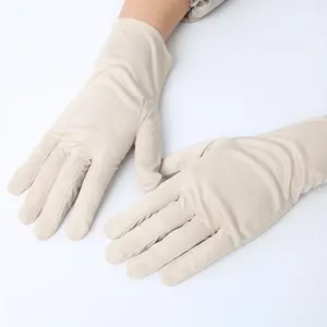 Gioielli in microfibra spolverare guanti di colore solido per occasioni di etichetta guanti universali caccia al tesoro guanti