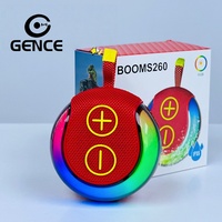 Haut-parleur de basses portable pour home cinéma, V5.0, avec éclairage LED RGB 4 canaux et prise en charge de la carte mémoire – Livraison gratuite – Meilleures ventes