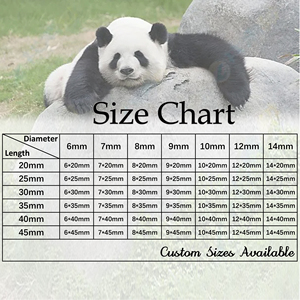 6mm 8mm 10mm 12mm Spiral ucu Tornado şekilli cam ipuçları vortex cam ucu - Product Image 4