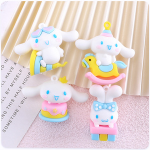 การ์ตูนเค้กซีรีส์หูใหญ่สุนัขพลาสติกน่ารักครีม DIY วัสดุงานฝีมือทำด้วยมือตกแต่งอุปกรณ์งานเลี้ยงวันเกิด 2023 - Product Image 1