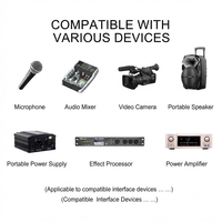 Câble équilibré 6,35 mm TRS vers XLR mâle robuste, cordon de raccordement audio pour interface, système PA, microphone DJ