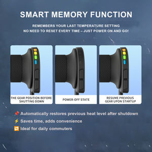 Musim dingin dingin skuter perlindungan <span class=keywords><strong>Throttle</strong></span> menangani pemanas 22mm Atv pegangan pemanas 12v - Product Image 4