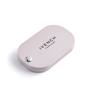 Fashion Luxury Design Rolling Type Brand Name Purse Mini Pocket <b>Mirror</b> for Cosmetic Set - Product Image 4