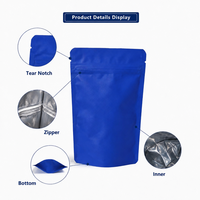 Sachets Doypack Personnalisés avec Logo Imprimé, Couleur Mate, Sachets Mylar Anti-Odeur, Sachets Mylar Refermables, Sachets Alimentaires en Feuille d'Aluminium