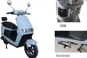 Scooter Engtian de Alta Velocidad 1000w 2000w, Motocicleta Ckd Skd con Pedales para Adultos, Scooter Dpb - Product Image 6