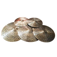 High Quality Kingdo Cymbals B20 100% Handmade Dark Moon Series 5pcs Pack Set DRUM