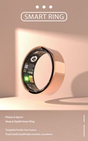 Nuevo Anillo Inteligente de Acero Inoxidable, Resistente al Agua IP68, Monitor de Salud, Frecuencia Cardíaca, Oxígeno en Sangre, Monitor de Sueño, Tecnología NFC, Análisis por IA