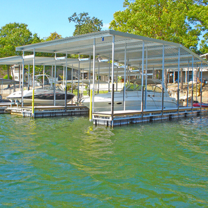 Usine Design Personnalisé Cadre en Aluminium Plate-Forme Flottante Bateau Préfabriqué <span class=keywords><strong>Garage</strong></span> - Product Image 1