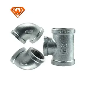 Trung Quốc FM giấy chứng nhận gi <span class=keywords><strong>TEE</strong></span> Reducer bspt NPT đường ống dẫn nước Phụ kiện đường ống - Product Image 2