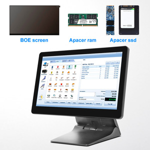 Système de point de vente tactile à double écran 15,6+11,6 pouces, machine tout-en-un, prend en charge l'insertion et le retrait des disques durs M.2 et 2,5 - Product Image 3