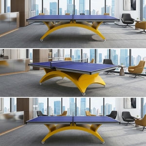 <span class=keywords><strong>Mesa</strong></span> de <span class=keywords><strong>Ping</strong></span> <span class=keywords><strong>Pong</strong></span> Profesional para Interiores Rainbow Leg de 25 mm, <span class=keywords><strong>Mesa</strong></span> de Tenis de <span class=keywords><strong>Mesa</strong></span> Resistente al Agua y a los Rayos UV de Grado Torneo - Product Image 2