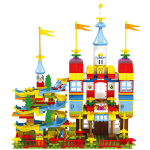 Course de marbre <span class=keywords><strong>labyrinthe</strong></span> piste assembler en plastique toboggan éducatif de bloc de construction drô<span class=keywords><strong>le</strong></span> pour les enfants - Product Image 1