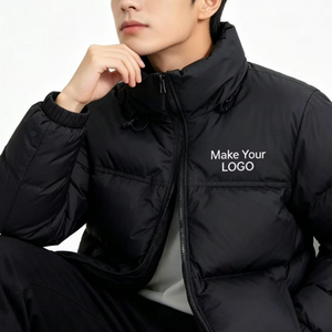 Chaqueta The Jacket For <span class=keywords><strong>North</strong></span> City para hombre, abrigo de invierno al por mayor, estilo casual, cierre de cremallera, repelente al agua y a prueba de viento, superficie lisa. - Product Image 6