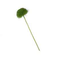 Tige de Dianthus artificiel vert en gros, fleur artificielle à toucher réel pour la décoration florale de la maison, des mariages et des vases