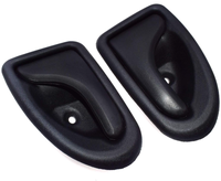 Juego de manijas de puerta Interior de coche duraderas izquierda derecha para Opel Corsa para Renault Clio para modelos Vauxhall
