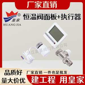 Vanne thermostatique LCD Royal DN25 pour système d'eau, contrôle du chauffage et du refroidissement - Product Image 5