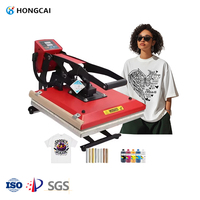 Presse à transfert à plat 32*45cm, machine à presser les vêtements, équipement de transfert thermique pour motifs de bannières en strass, presse à chaud