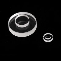 Microscope Slide Tinted Tempered Glass Panel Customized Quartz Cylinder Plate