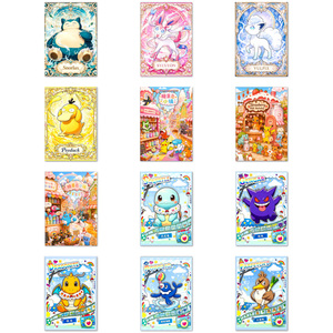 PY <span class=keywords><strong>Poki</strong></span> Tarjetas 3D Grabadas Edición Limitada, Suministros para Caja Sorpresa, Juego de Cartas, Tarjetas Decorativas de Anime Kawaii, Tarjetas para Máquina Expendedora, Booster - Product Image 3