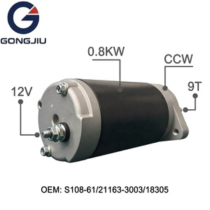 Superior Ignition Starter 12V 0.8Kw 9T 9-Teeth Starter Motor For Kawasaki <strong>Jet</strong> <strong>Ski</strong> Js440 Js550 21163-3003 Ccw Counter-Clockwise - Product Image 2