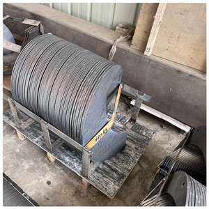 Prezzo eccellente nuovo acciaio al carbonio albero a spirale terra coclea lama con cuscinetto a sfera in acciaio inox a spirale lama per mietitore - Product Image 6