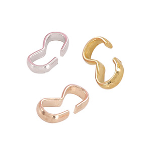 W-Shaped Clasp <b>Metal</b> Jewelry Findings For Necklace <b>Bracelet</b> Pendant DIY Accessories Gold Silver Rose Gold Plated - Product Image 5