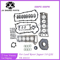 Kit de Réparation Moteur 508PS 508PN Ensemble Complet de Joints de Culasse pour XF XE pour Range Rover Sport Velar OLIVER Chine 5.0 AJ133 5.0L