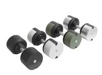 Haltères en fonte réglables nouvelle génération, augmentation de 1 kg, antidérapants, poids libres, entraînement de force à domicile, fitness