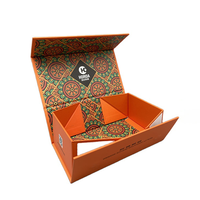 Boîte de rangement pliable triangulaire moderne à fermeture magnétique, boîte organisatrice en papier durable, boîte cadeau portable pour l'emballage et le stockage en détail