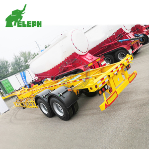 Xương <span class=keywords><strong>2x20ft</strong></span> 40ft <span class=keywords><strong>container</strong></span> <span class=keywords><strong>Trailer</strong></span> 40ton 3 trục Xe tải vận chuyển <span class=keywords><strong>container</strong></span> <span class=keywords><strong>Trailer</strong></span> bán - Product Image 6