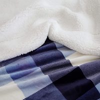100% polyester flanelle Sherpa Double couche stock jeter couverture hiver 2 plis épais couvertures Chine fabricants