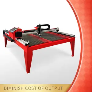 Mini máquina de corte do plasma da tabela cnc, máquina de corte de metal da tabela 1212