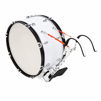Tambour basse de marche professionnel de 22 pouces, taille personnalisée, avec accessoires
