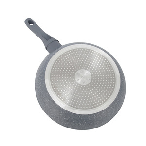 Sartén antiadherente de aluminio con revestimiento de piedra Maifan, juego de 20/24/28 cm para uso doméstico - Product Image 2