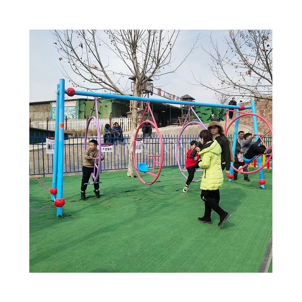 Vergnügen kinder fahren spiel park schaukel-sets spielplatz outdoor kinder hängende schaukel maschine