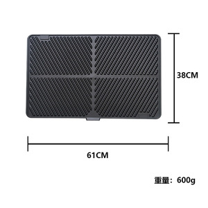 Grenzüberschreitende Neue Katzenstreu-Matte aus Silikon, Rutschfest, Faltbar, Extra Groß, Rechteckig, Guangdong Modell 0036, zur Vermeidung von Streuung - Product Image 6