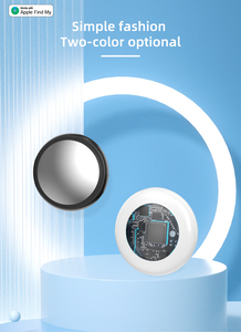 Localizzatore Smart Circolare Certificato MFi per AirTag, Sistema di Posizionamento Anti-Smarrimento, <span class=keywords><strong>Trova</strong></span> Chiavi e Bagagli per iOS e Android - Product Image 2