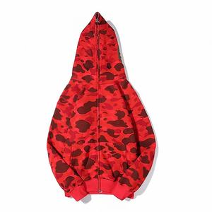 <span class=keywords><strong>Sudadera</strong></span> con Capucha y Cremallera Completa de Tiburón Camuflaje Bape de Calidad Superior para Hombre, 100% Algodón, Estilo Urbano - Product Image 3