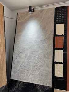 Échantillon gratuit de panneaux muraux en pierre extérieure à installation rapide, panneaux muraux intérieurs en travertin, placage de pierre souple flexible - Product Image 5