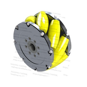 OEM Heavy-Duty <strong>Mecanum</strong> <strong>Wheels</strong> Steel Aluminium Polyurethane for Industrial Automation Equipment Industrial Swivel Caster <strong>Wheels</strong> - Product Image 2