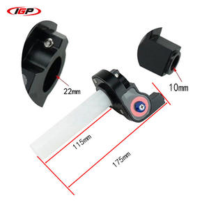 Poignées d'Accélérateur à Tirage Rapide Moulées sous Pression avec Collier de Serrage pour Motos - Product Image 6