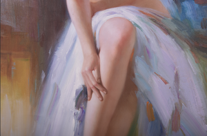 <span class=keywords><strong>Peinture</strong></span> acrylique sur mesure pour belle fille abstraite faite à la main Portrait sur toile encadrée-numéros de <span class=keywords><strong>peinture</strong></span> B & C <span class=keywords><strong>ART</strong></span> - Product Image 4