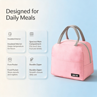 Sacs isothermes portables pour pique-nique, sacs à lunch bento pour enfants, en aluminium, imperméables, personnalisés, vente en gros