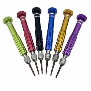 Ll-51 5 In 1 <b>Screwdriver</b> Set <b>Pentalobe</b> Bits Magnetic Aluminum Alloy Handle For Phone Repair Diy Tool - Product Image 1