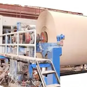 Fluting ambalaj kağıdı makinesi/kraft kağıt üretim ekipmanları