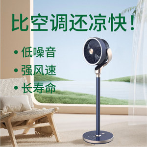 Rongeo Vertical Smart Floor <b>Fan</b> 275mm Voice <b>Remote</b> <b>Control</b> <b>With</b> Light 31-40m Home Use - Product Image 4