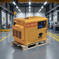 Superleiser Diesel-Stromerzeuger für den Heimgebrauch Tragbarer Notstrom-Dieselgenerator mit Autostart