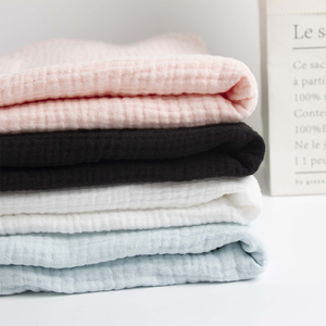 100% <span class=keywords><strong>cotone</strong></span> brasiliano <span class=keywords><strong>cotone</strong></span> organico tessuto organico GOTS certificata doppia garza per la realizzazione di vestiti di stoffa per bambini coperte - Product Image 3