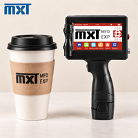 Printer Kode Genggam MXT 12.7/25.4mm TIJ untuk Kemasan Makanan, Tanggal Kedaluwarsa, Kode Batch, Kode QR dengan Tinta Cepat Kering